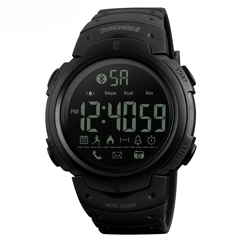 

Smart Watch Men Waterproof Bluetooth Smartwatch Outdoor Activity Bracket Wristwatch Calorie Pedometer For IOS/Android