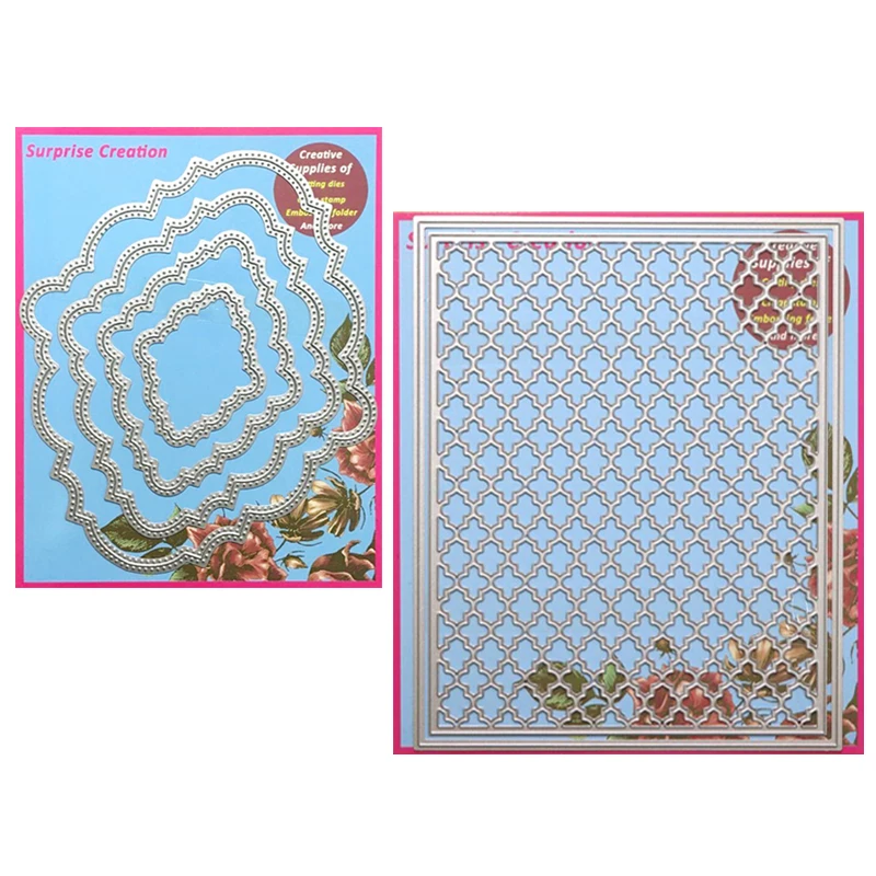 

Surprise Creation 2-Set Combination dies Moroccan & Label Cardmaking & Scrapbooking