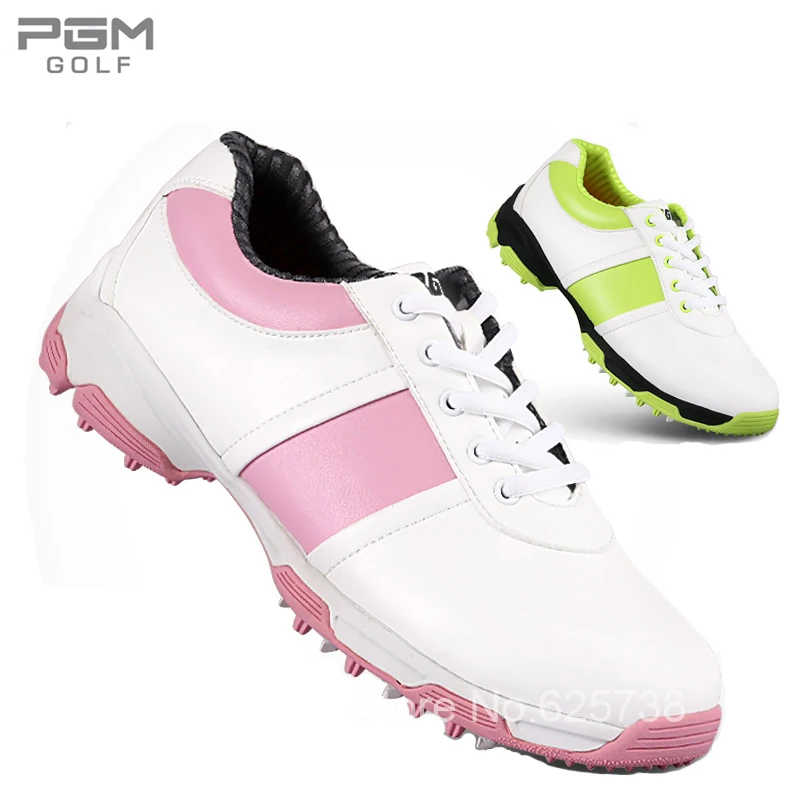 Мяч для гольфа обувь женщин аттракционы супер-волокна кожи 3D слот мяч для гольфа обувь спортивные кроссовки Специальные Гольф-спортивной