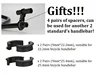 GUB G-202 Cycling Handlebar Extension for MTB Carbon Fiber Extender Bicycle Light Holder Bike Computer Mount Phone Bracket ► Photo 3/6