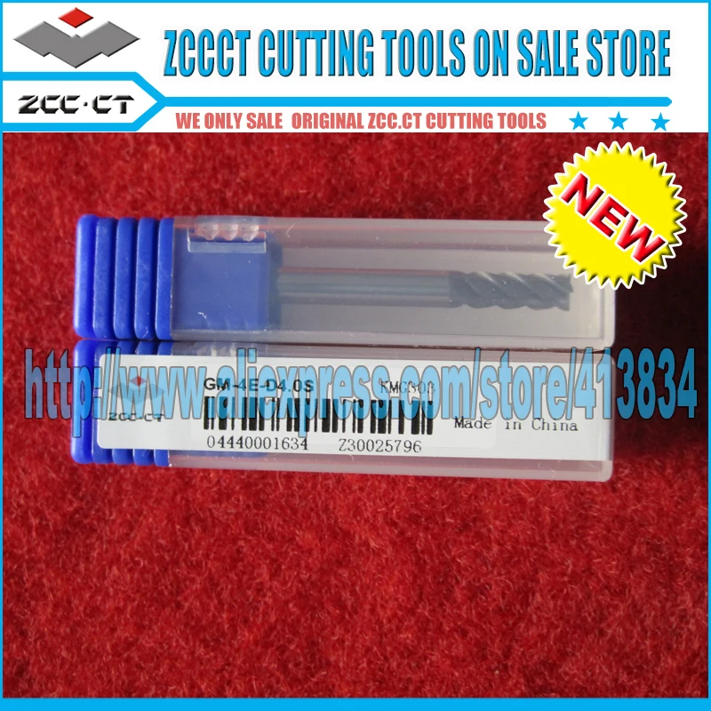 

Free Shipping GM-4E-D4.0S ZCC Carbide cutting tool zccct end mill tools mills