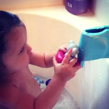 

Elephant Bath Spout Cover Faucet Cover for Safety Baby Bath Bathtub Faucet Extender Protector Decoration for Baby