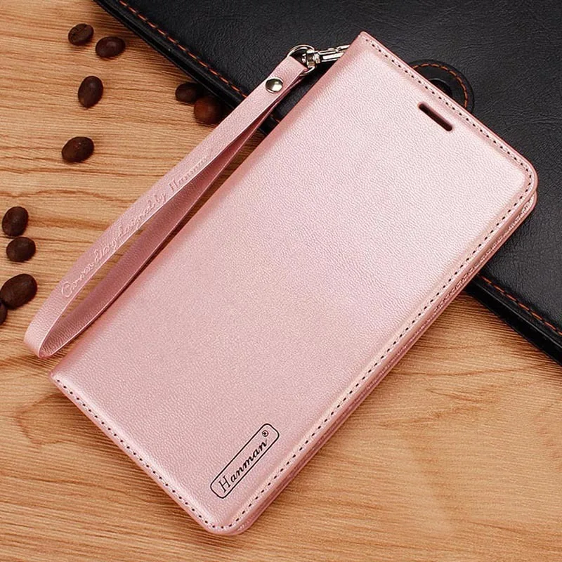 

Hanman for ASUS Zenfone Max Pro M1 ZB601KL Book Style Retro Sheepskin Leather Wallet Back Cover Case with Stand Holder Card Slot