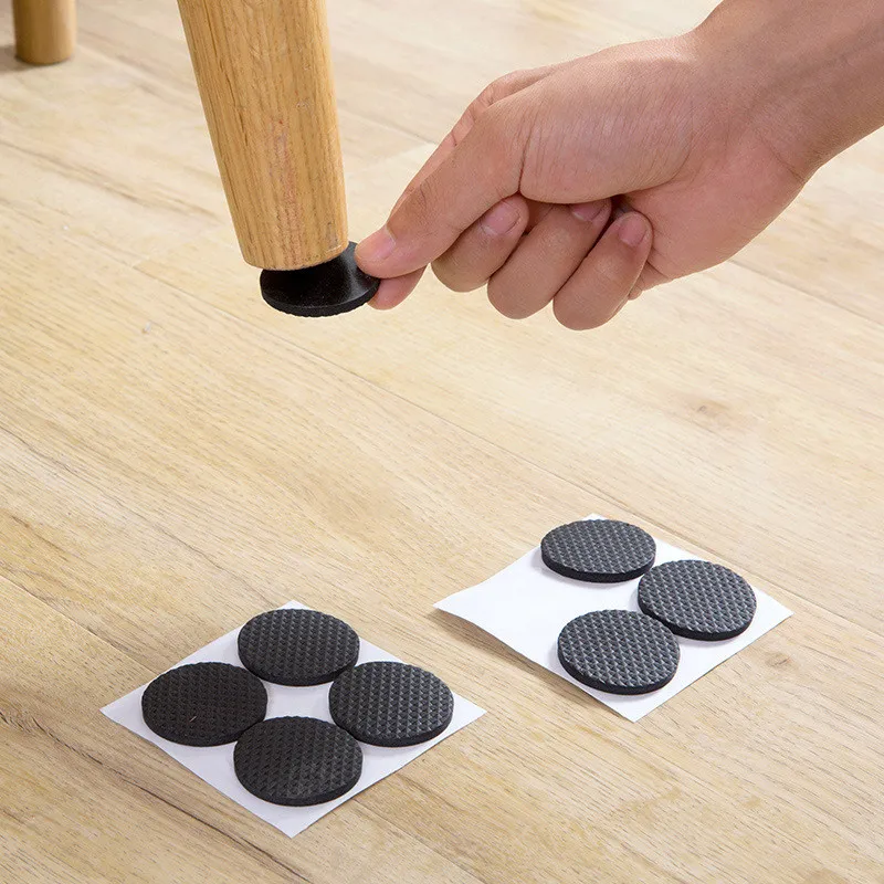 

1-16PCS Self Adhesive Furniture Leg Feet Rug Felt Pads Anti Slip Mat Bumper Damper For Chair Table Protector Hardware