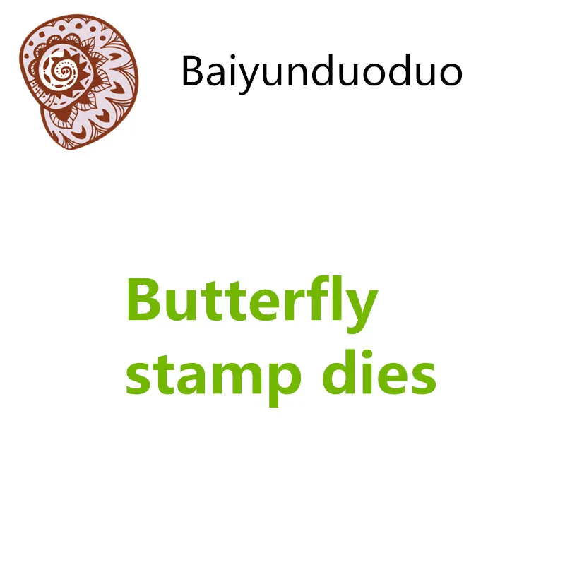 

Transparent Seal for DIY Clear Silicone Stamps Scrapbooking Card Making Butterfly PVC Rubber Stamps Metal Cutting Dies