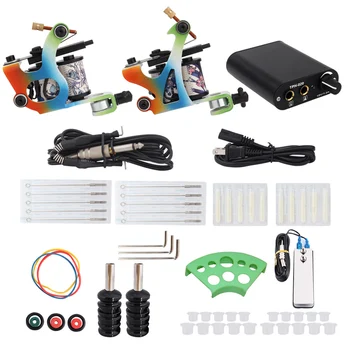 

Tattoo Sets Power Supply Grip Tattoo Accessories Tattoo Coils Pedal Needles Body Artist Supply