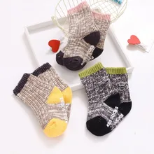 Детские носки новые милые мягкие носки для новорожденных девочек детские Нескользящие носки для маленьких мальчиков и девочек Fashion Мода