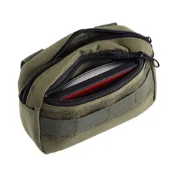 Тактическая карманная сумка для хранения водостойкая EDC военный ремень 800D переносная охотничья сумка инструмент