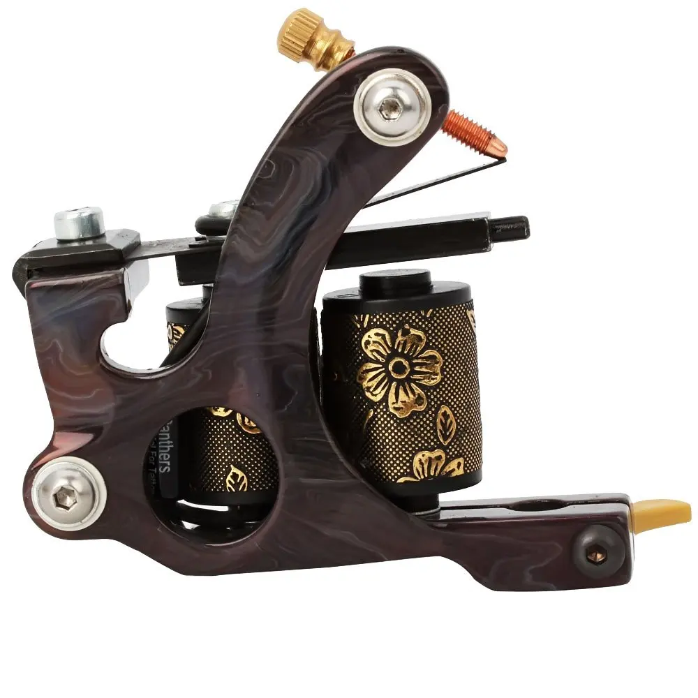 

HTHL!New 8 Coils Handmade Tattoo Machine Liner Gun Black Iron Wholesale!