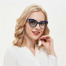 Новинка Urltra-Light Женские ретро-очки для чтения круглые фотохромные очки кошачьи очки для чтения uv400 FML