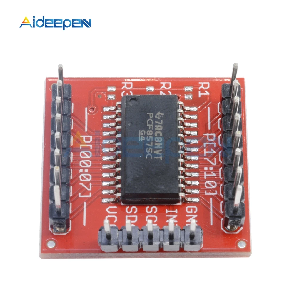 Модуль расширения интерфейса PCF8575 PCF8575C IIC I2C I/O плата управления SMBus для Arduino 16 бит