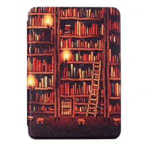 B Чехол-подставка для планшета для Amazon Kindle Paperwhite 4 10th Gen, 6 дюймов, кожаный смарт-чехол, антивозрастной держатель для чтения, A20 - Цвет: B