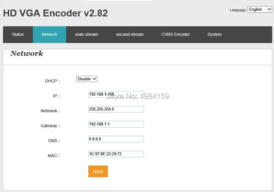 Кодировщик H.264 VGA IPTV видеокодировщик с поддержкой RTMP и Onvif|iptv encoder|video encoderiptv rtmp |