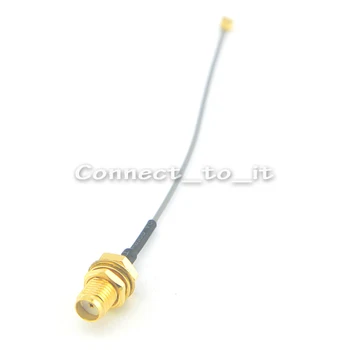 

100 Pieces shipping by DHL Extension Power Cord U.FL/ IPX to SMA Female Adapter Cable 1.13 80mm bulkhead