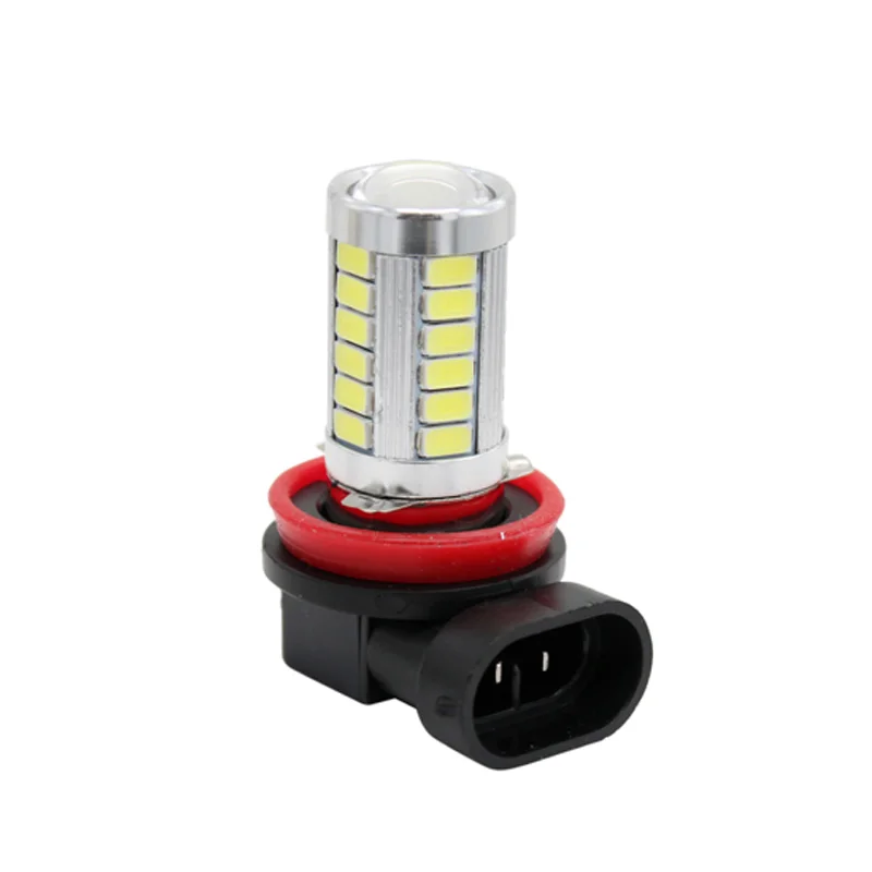 2 шт./лот противотуманные фары SUNKIA H8/H11 5630 33 SMD автомобильные лампы для стайлинга