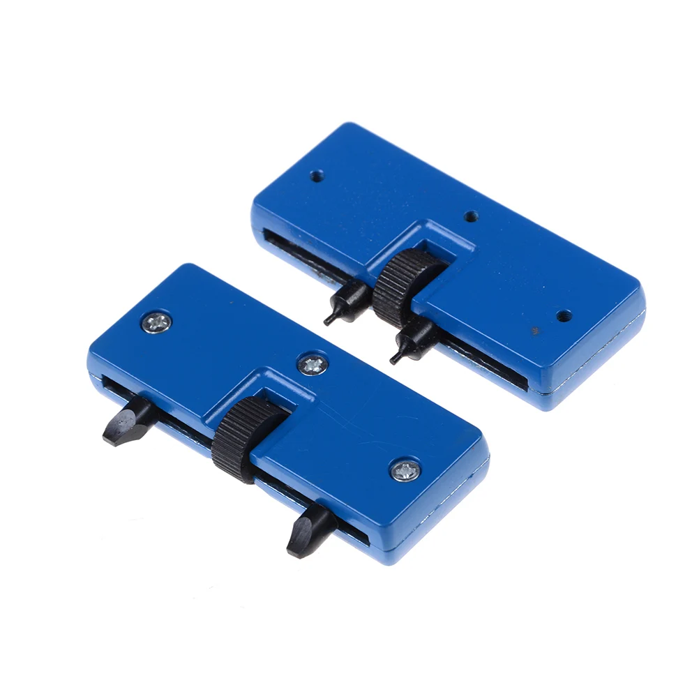 Adjustable Back Case Opener Cover Remover Screw Watchmaker Open Battery Change Watch Repair Tool Kit