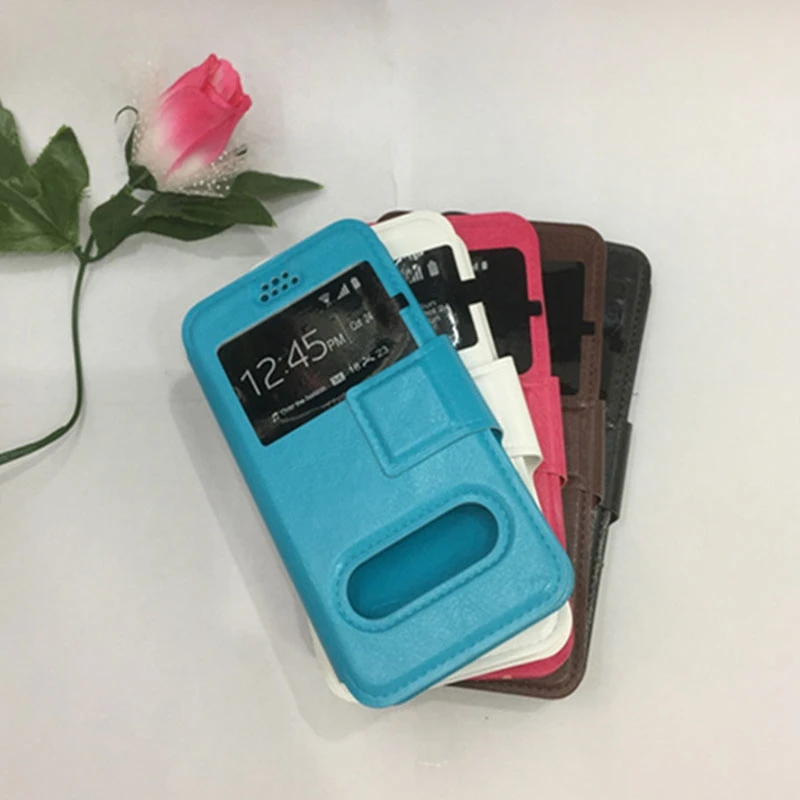 For iPhone&Galaxy&Huawei Flip Universal Leather Case with