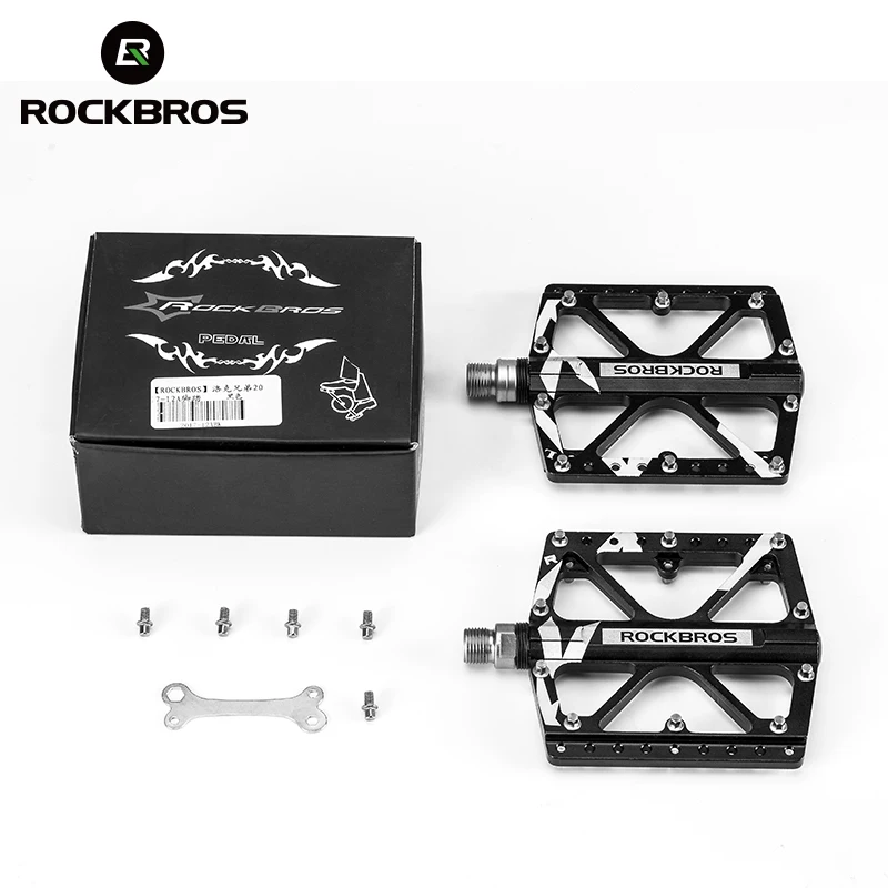 Велосипедная педаль ROCKBROS Ультралегкая из алюминиевого сплава для BMX с 3