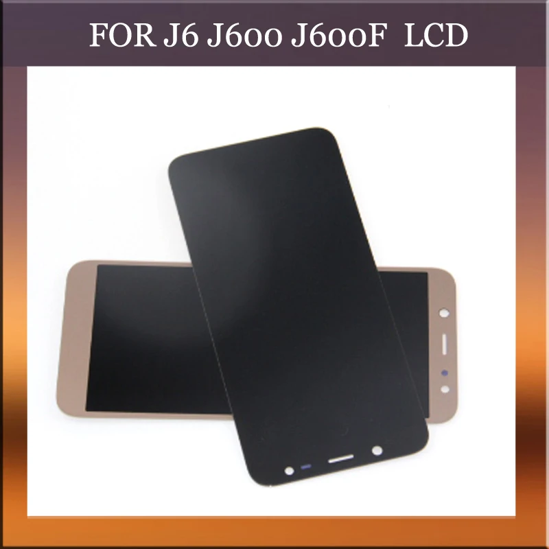 

LCD for SAMSUNG Galaxy J6 Display A6 A600 Touch Screen Digitizer Assembly Black Gold
