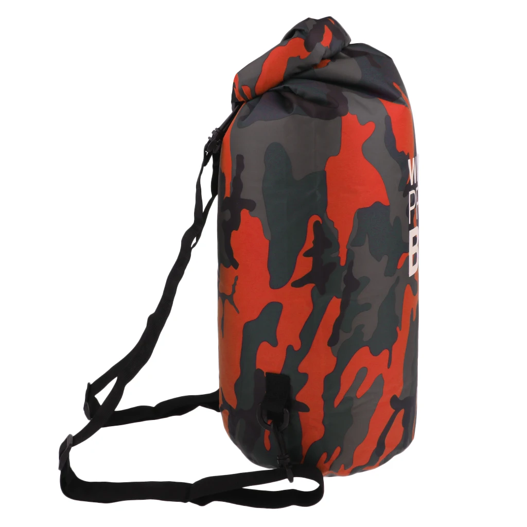 30L PVC Dry Bag Sack Waterproof Floating Dry Gear Bags Sack Backpack for Camping Hiking Climbing Cycling Swim Snorkeling Diving