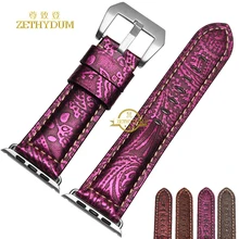 Fashion Smart watches leather bracelet for apple watch 38mm 42mm watchband strap wristband wristwatches band belt