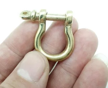 

Brass U-shape Surival Buckle Paracord Bracelet Chainkey DIY Free Shipping