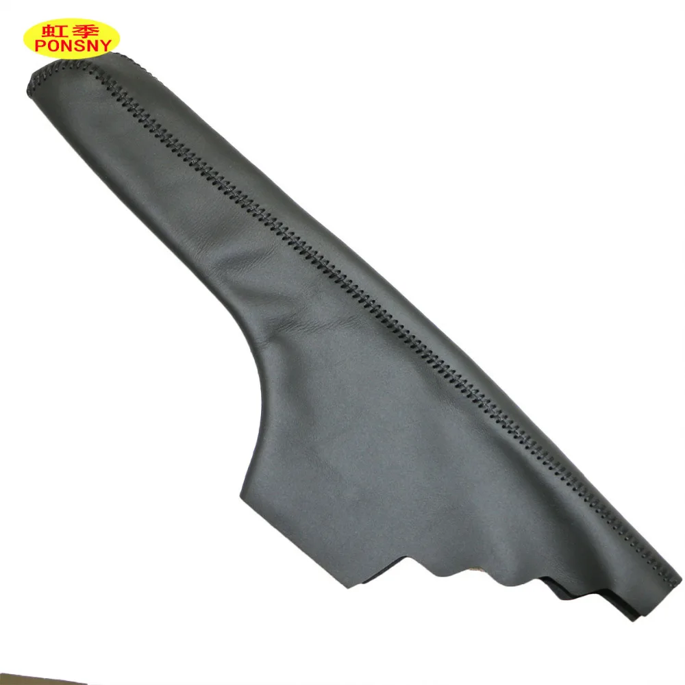 Чехол для Volkswagen VW BORA POLO SANTANA Auto из натуральной кожи|leather handbrake|car handbrake coverscar |