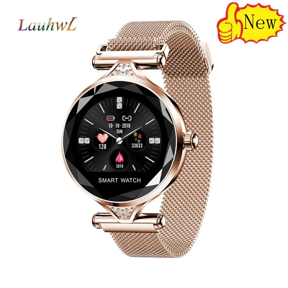 

Best gift For Women Smart Watch H1 heart rate blood pressure fitness pedometer Waterproof Smartwatch PK H8 smartband