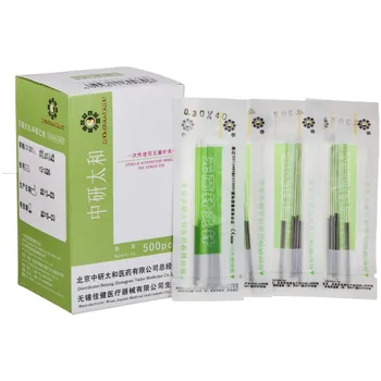 

10 X 500Needles Disposable Sterile Acupuncture Needle For Single Use ZhongYanTaiHe Brand (500 Needles Single Size/Pack)