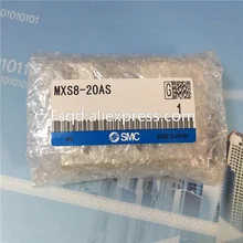 MXS8-10AS MXS8-20AS MXS8-30AS MXS8-40AS MXS8-50AS MXS8-75AS SMC componentes Pneumáticos cilindro trilho de guia de Slides