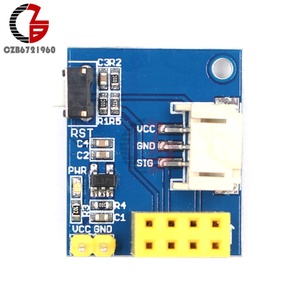 DIY Kit WS2812 RGB кольцевой светильник ESP8266 ESP 01 01S светодиодный контроллер модуль
