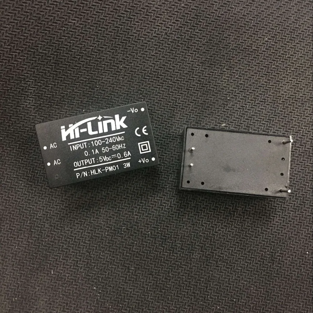 HLK-PM01 ac-dc 220 В до 5 В мини модуль питания, Интеллектуальный бытовой выключатель питания