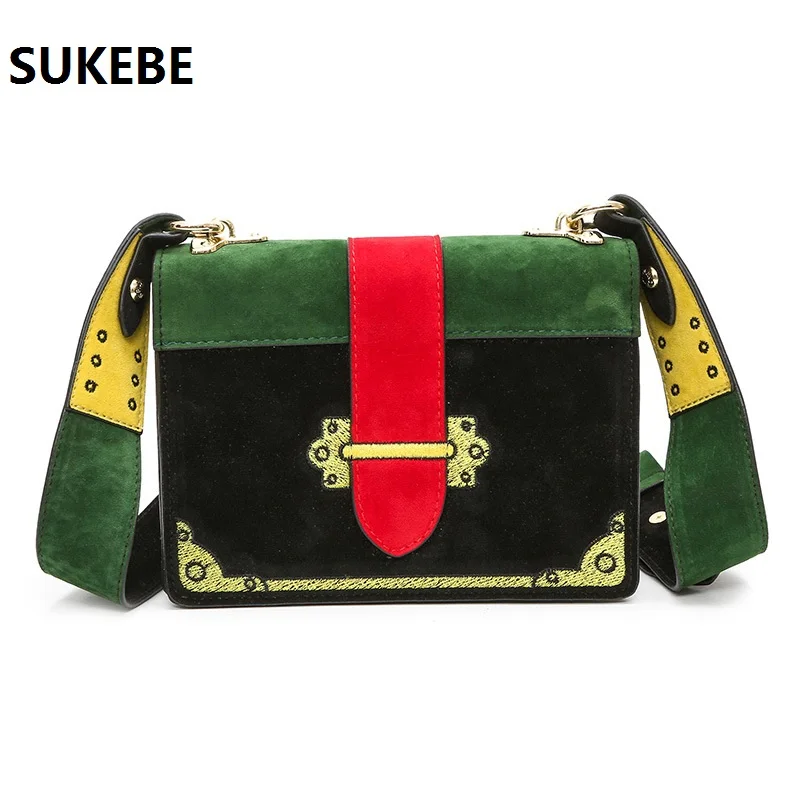 Sukebe Для женщин сумка Брендовая дизайнерская обувь моды Crossbody flap мини сумка| |