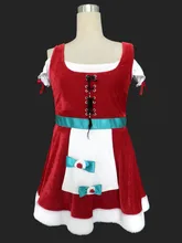 Cultura de la rubia con 8 generación de navidad cosplay dress