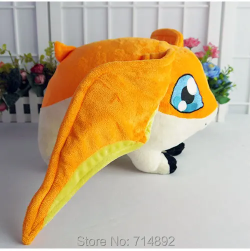 Patamon Плюшевая Игрушка Аниме Приключения Дигимонов Takaishi Takeru pet patamon 35 см Высокое качество короткая мягкая игрушка подушка