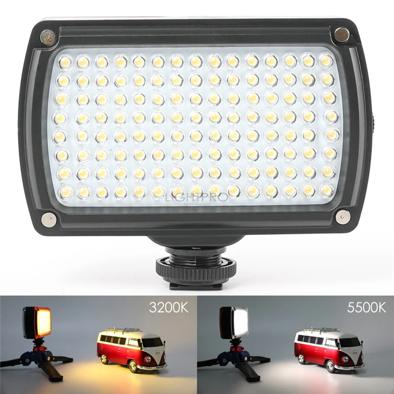  Universal 120 LED Video Lamp XH-120 Photo Studio Light Hotshoe Lighting Dimmable with USB Charger f - 32319498775