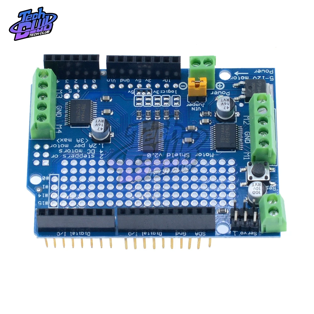 Шаговый Серводвигатель TB6612 для Arduino Robot PWM Uno Mega R3|Детали и аксессуары приборов| |