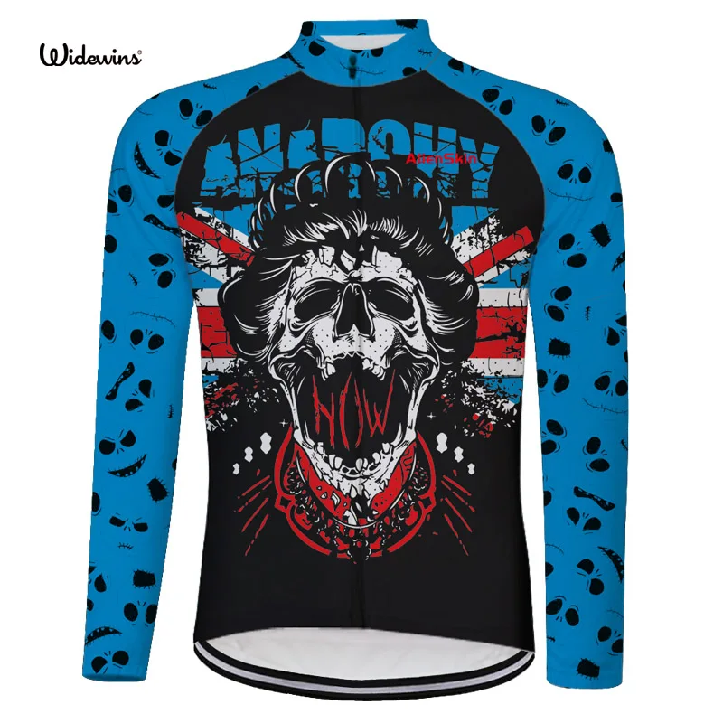 Skull cycling jersey men long sleeve black cycling jersey long sleeve new cycling clothing bike clothes Skull jersey 6559 Skull cycling jersey men long sleeve black cycling jersey long sleeve new cycling clothing bike clothes Skull jersey 6559