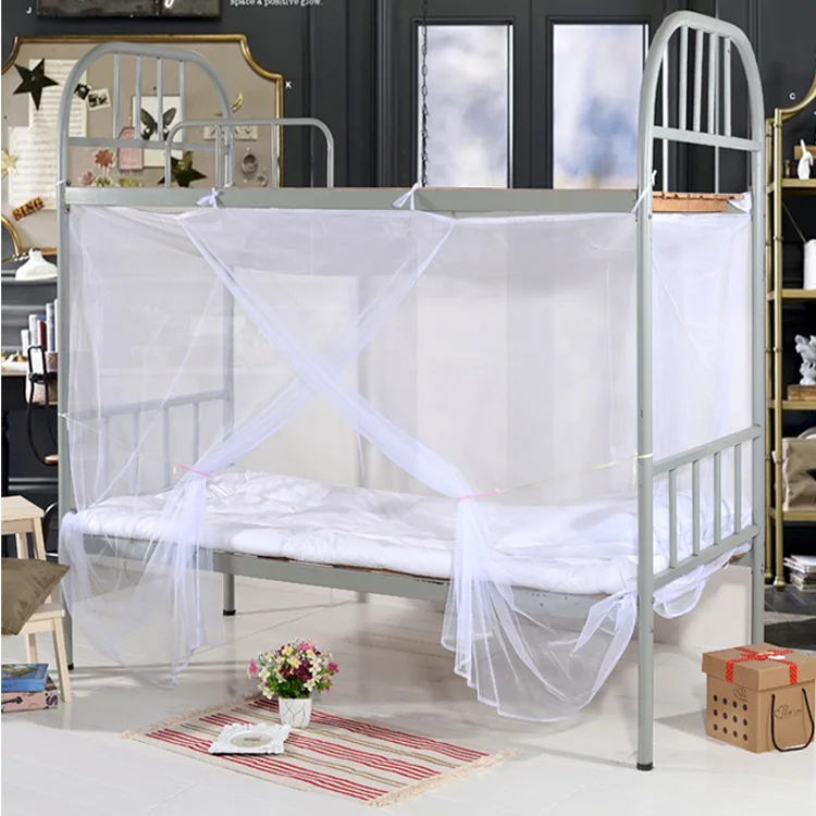 

Encryption Dormitory Bed Mosquito Nets Single door Bedroom Dust Cloth upper and lower Bed Simple Nets wholesale