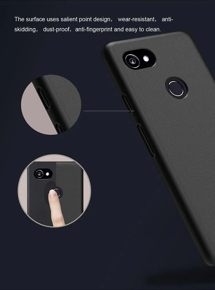 Для Google Pixel 2 XL чехол Nillkin матовый щит ПК Жесткий Чехол для Google Pixel2 XL 2XL