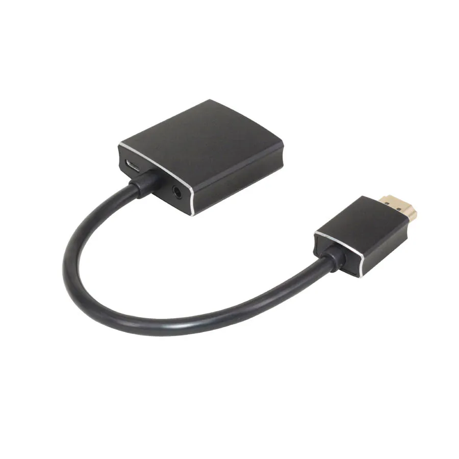 Aluminum alloy HDMI TO VGA (3)