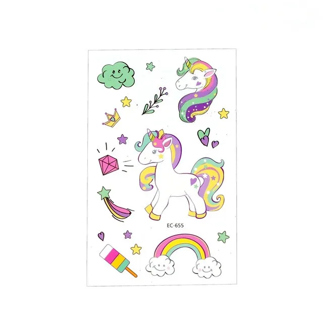 FENGRISE-Unicorn-Tattoo-Sticker-Kids-Favors-Temporary-Tattoo-Sticker-Cute-Fake-Tattoo-Taty-Tatouage-Temporaire-Art.jpg_640x640 (4)_
