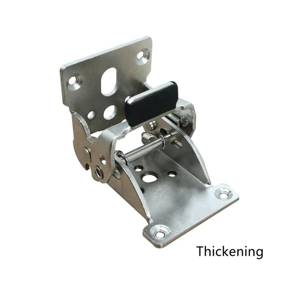  90 degree self-locking hinges RV coffee table folding hinges 180 degree folding invisible brackets 