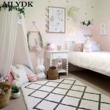 Интеллектуальный детский игровой коврик скандинавские детские игрушки ковер флисовый детский коврик для ползания ковер для гостиной Детский ковер для девочек Декор для комнаты