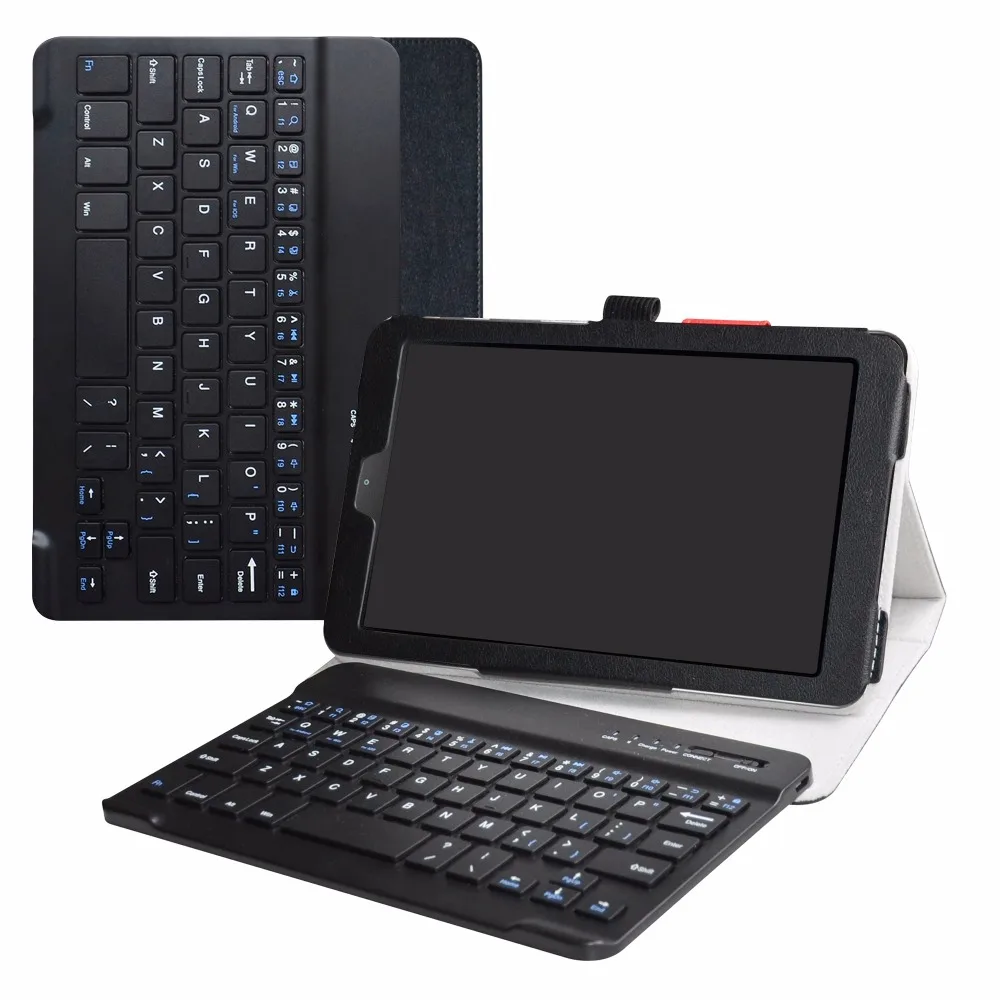 Для 8 0 &quotSamsung Galaxy Tab A 2018 дюймов женский съемный чехол с Bluetooth клавиатурой