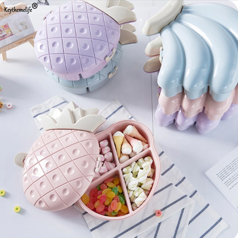 Buy Plastic Fruit Shape Dry Fruit Containers Snacks