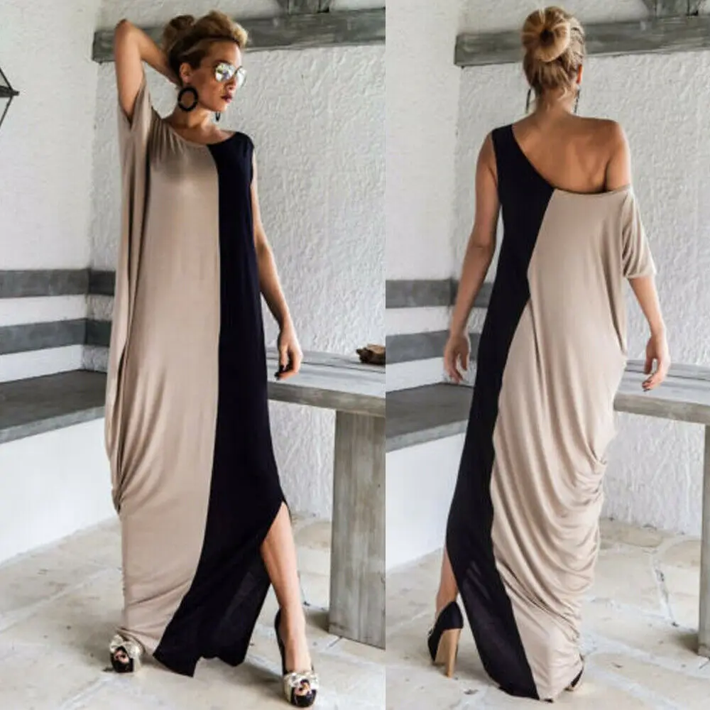 المرأة الصيف مرة واحدة الكتف ضمادة ضئيلة Bodycon اللباس وصول السيدات حزب اللباس شاطئ عارضة فستان الشمس