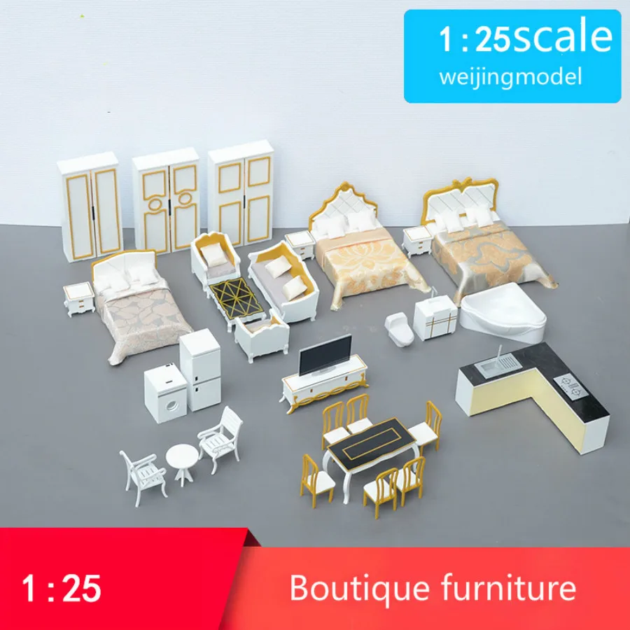 architecture model furniture in european 25 scale (4)