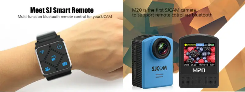 Sjcam алюминиевый ручной селфи-палка дистанционный монопод для Sjcam M20 SJ6 Legend SJ7 star Аксессуары для экшн-камер