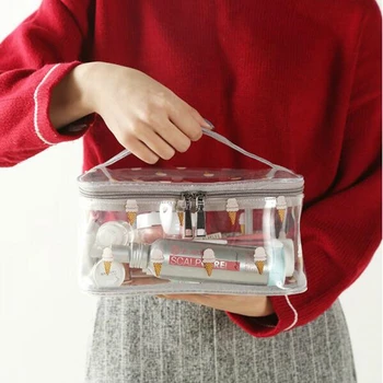 

PVC Makeup Bags Flamingos Cosmetics Pouchs for Waterproof Travel Ladies Pouch Women Zipper Cosmetic Bag Large Capacity Storage